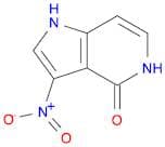 4H-Pyrrolo[3,2-c]pyridin-4-one, 1,5-dihydro-3-nitro-