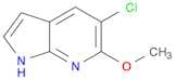 5-Chloro-6-methoxy-7-azaindole