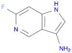 1H-Pyrrolo[3,2-c]pyridin-3-amine, 6-fluoro-