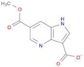 6-(Methoxycarbonyl)-1H-pyrrolo[3,2-b]pyridine-3-carboxylic acid
