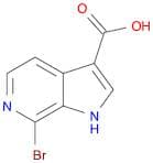 7-Bromo-1H-pyrrolo[2,3-c]pyridine-3-carboxylic acid