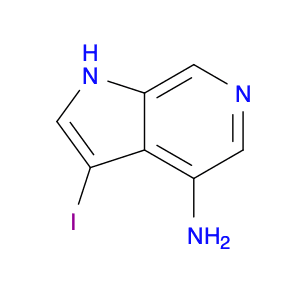 1H-Pyrrolo[2,3-c]pyridin-4-amine, 3-iodo-