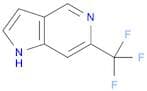 1H-Pyrrolo[3,2-c]pyridine, 6-(trifluoromethyl)-