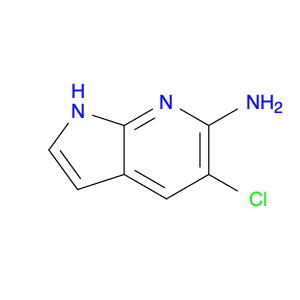 1H-Pyrrolo[2,3-b]pyridin-6-amine, 5-chloro-