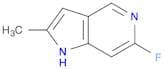 1H-Pyrrolo[3,2-c]pyridine, 6-fluoro-2-methyl-