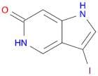 6H-Pyrrolo[3,2-c]pyridin-6-one, 1,5-dihydro-3-iodo-