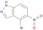 1H-Indazole, 4-bromo-5-nitro-