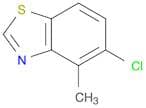 Benzothiazole, 5-chloro-4-methyl-