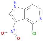 4-Chloro-3-nitro-1H-pyrrolo[3,2-c]pyridine