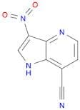 1H-Pyrrolo[3,2-b]pyridine-7-carbonitrile, 3-nitro-