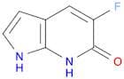 6H-Pyrrolo[2,3-b]pyridin-6-one, 5-fluoro-1,7-dihydro-