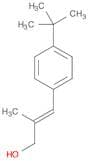 2-Propen-1-ol, 3-[4-(1,1-dimethylethyl)phenyl]-2-methyl-, (2E)-