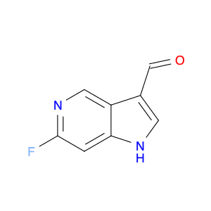 1H-Pyrrolo[3,2-c]pyridine-3-carboxaldehyde, 6-fluoro-