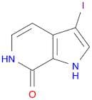 3-iodo-1,6-dihydropyrrolo[2,3-c]pyridin-7-one