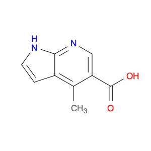 1H-Pyrrolo[2,3-b]pyridine-5-carboxylic acid, 4-methyl-