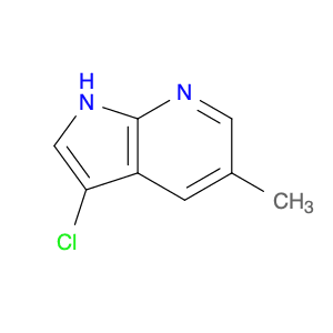1H-Pyrrolo[2,3-b]pyridine, 3-chloro-5-methyl-