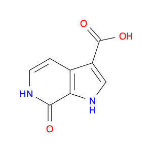 1H-Pyrrolo[2,3-c]pyridine-3-carboxylic acid, 6,7-dihydro-7-oxo-