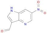 1H-Pyrrolo[3,2-b]pyridine-3-carboxaldehyde, 6-nitro-