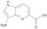 1H-Pyrrolo[3,2-b]pyridine-5-carboxylic acid, 3-amino-