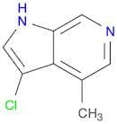 1H-Pyrrolo[2,3-c]pyridine, 3-chloro-4-methyl-