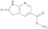 1H-Pyrrolo[2,3-b]pyridine-5-carboxylic acid, 2,3-dihydro-2-oxo-, methyl ester