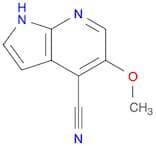 1H-Pyrrolo[2,3-b]pyridine-4-carbonitrile, 5-methoxy-