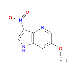 1H-Pyrrolo[3,2-b]pyridine, 6-methoxy-3-nitro-