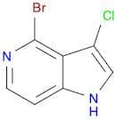 1H-Pyrrolo[3,2-c]pyridine, 4-bromo-3-chloro-