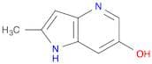 1H-Pyrrolo[3,2-b]pyridin-6-ol, 2-methyl-