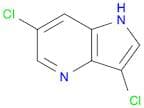 1H-Pyrrolo[3,2-b]pyridine, 3,6-dichloro-