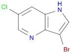 1H-Pyrrolo[3,2-b]pyridine, 3-bromo-6-chloro-