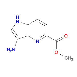 1H-Pyrrolo[3,2-b]pyridine-5-carboxylic acid, 3-amino-, methyl ester