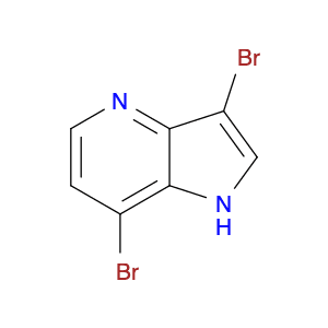 1H-Pyrrolo[3,2-b]pyridine, 3,7-dibromo-