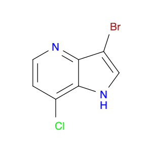 1H-Pyrrolo[3,2-b]pyridine, 3-bromo-7-chloro-