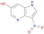 1H-Pyrrolo[3,2-b]pyridin-6-ol, 3-nitro-