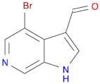 4-bromo-1H-pyrrolo[2,3-c]pyridine-3-carbaldehyde
