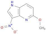 1H-Pyrrolo[3,2-b]pyridine, 5-methoxy-3-nitro-