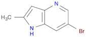 1H-Pyrrolo[3,2-b]pyridine, 6-bromo-2-methyl-