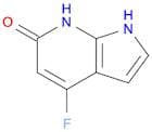 6H-Pyrrolo[2,3-b]pyridin-6-one, 4-fluoro-1,7-dihydro-