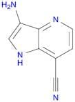 1H-Pyrrolo[3,2-b]pyridine-7-carbonitrile, 3-amino-