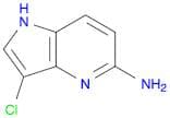 1H-Pyrrolo[3,2-b]pyridin-5-amine, 3-chloro-