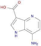 1H-Pyrrolo[3,2-b]pyridine-3-carboxylic acid, 7-amino-