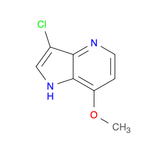 1H-Pyrrolo[3,2-b]pyridine, 3-chloro-7-methoxy-