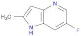 1H-Pyrrolo[3,2-b]pyridine, 6-fluoro-2-methyl-
