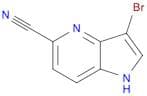 3-Bromo-1H-pyrrolo[3,2-b]pyridine-5-carbonitrile