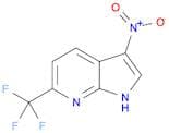 1H-Pyrrolo[2,3-b]pyridine, 3-nitro-6-(trifluoromethyl)-