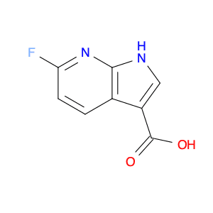 1H-Pyrrolo[2,3-b]pyridine-3-carboxylic acid, 6-fluoro-