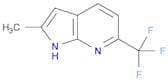 1H-Pyrrolo[2,3-b]pyridine, 2-methyl-6-(trifluoromethyl)-