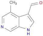 1H-Pyrrolo[2,3-c]pyridine-3-carboxaldehyde, 4-methyl-