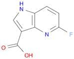 1H-Pyrrolo[3,2-b]pyridine-3-carboxylic acid, 5-fluoro-